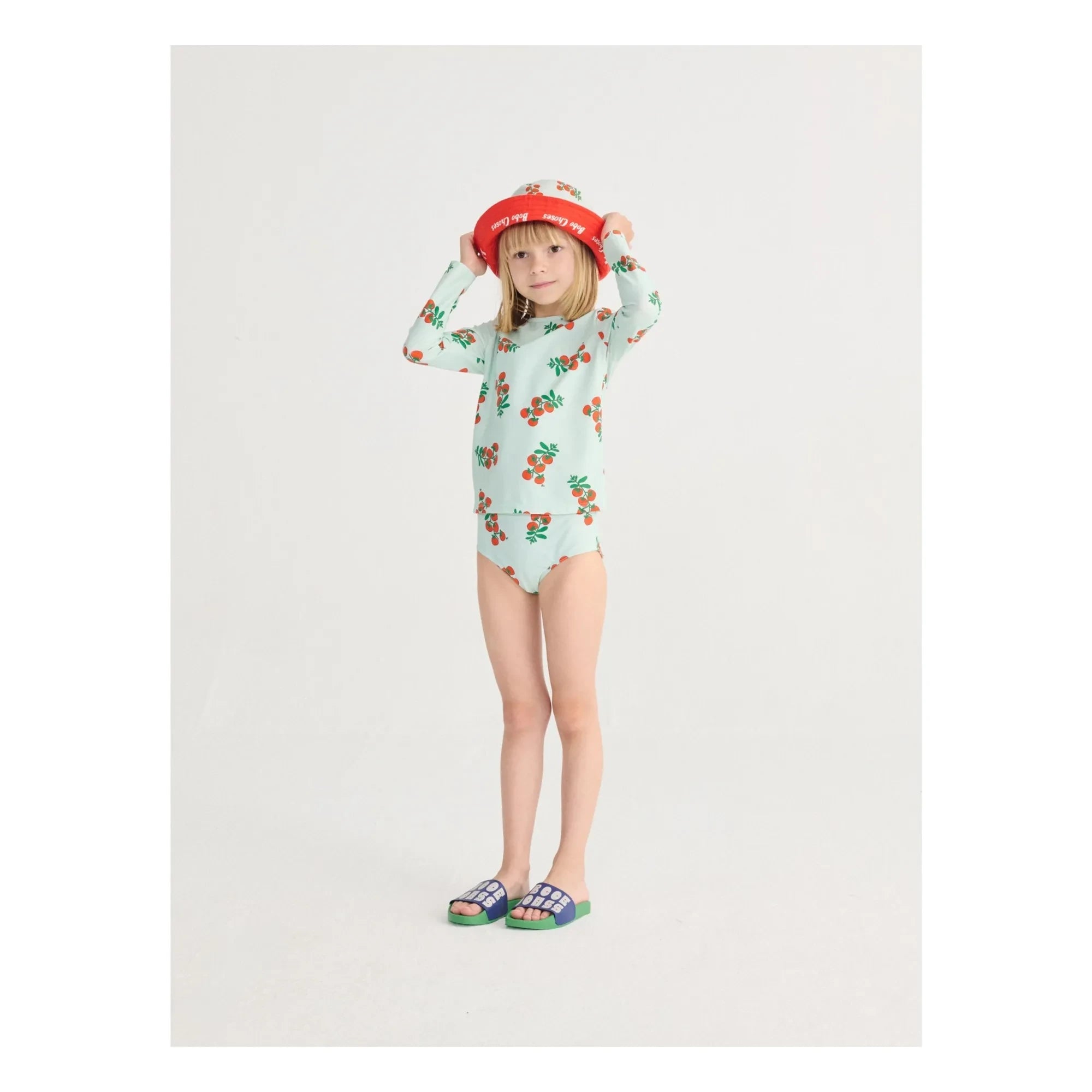 Bobo Choses - Tomato Recycled Fiber Bath Panties | Light blue