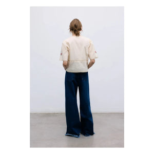 the new society - Narcise Cotton Blouse | Ecru