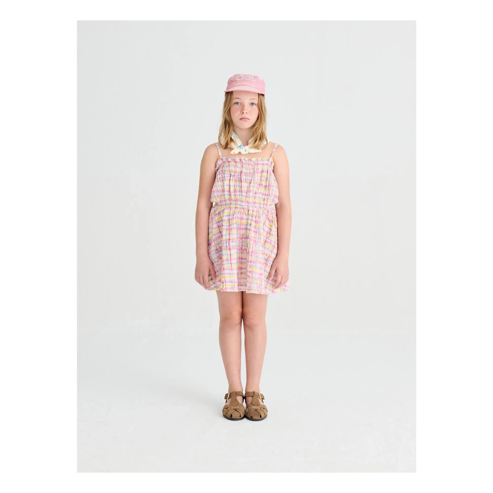 True Artist - Textured Tile Dress | Purple