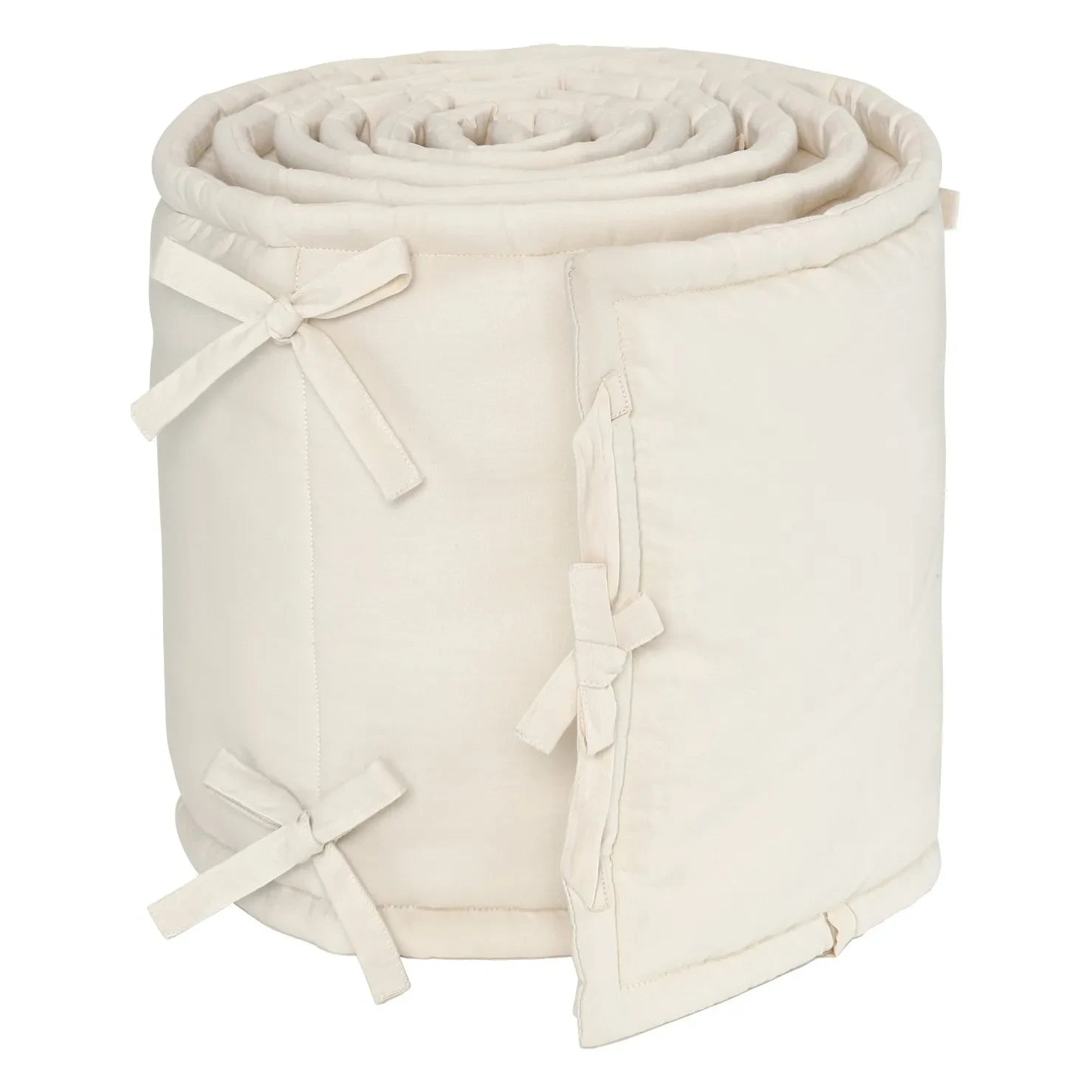 We Are Bitte - Organic Cotton Crib Bumper | Sand