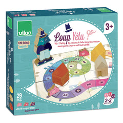 Vilac - Three Little Pigs Board Game