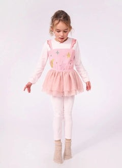 Petit Bateau - Tutu Dancer Pajamas | Pink