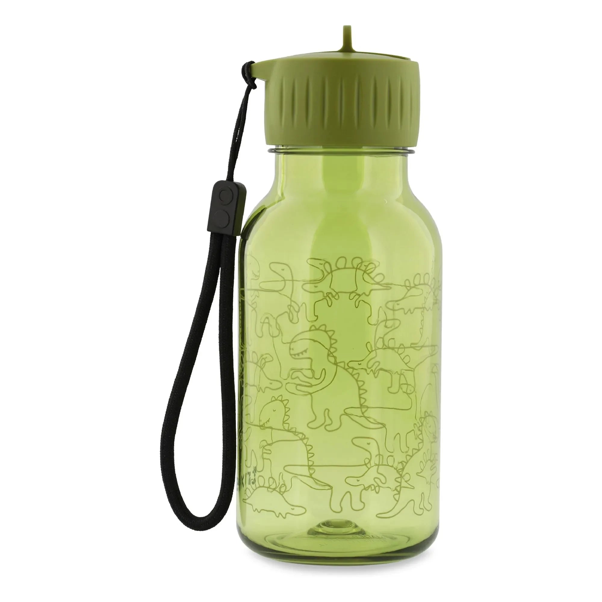 Trixie - Tritan™ Water Bottle 350 ml Daring Dino | Green