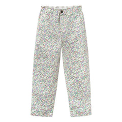 Cozmo - Paola Floral Pants | Ecru