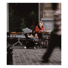 Stokke® - YOYO³ 6+ Baston Bebek Arabası Siyah Çerçeve | Zebra