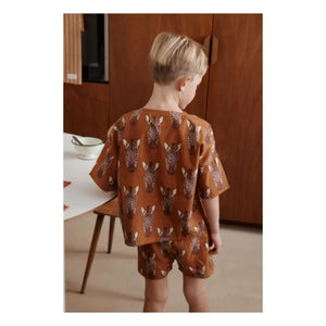 Apaches - Prial Zebra Pajama | Brown