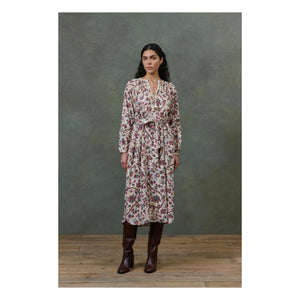 Louise Misha - Marti Bluebell Grove elbise - Kadın koleksiyonu | Krem