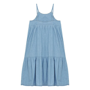 Hundred Pieces - Sanda Denim Elbise | Mavi