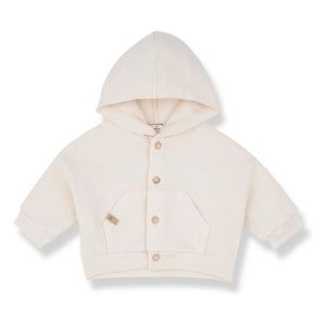1+ in the family - Naxos Polar Hooded Jacket | Ivory