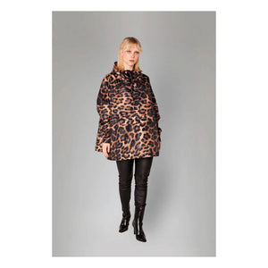 Rainkiss - Dark Leopard Raincoat | Brown