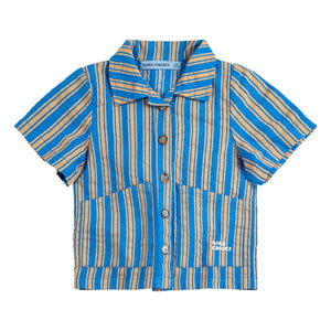 Bobo Choses - Striped Baby Shirt | Blue