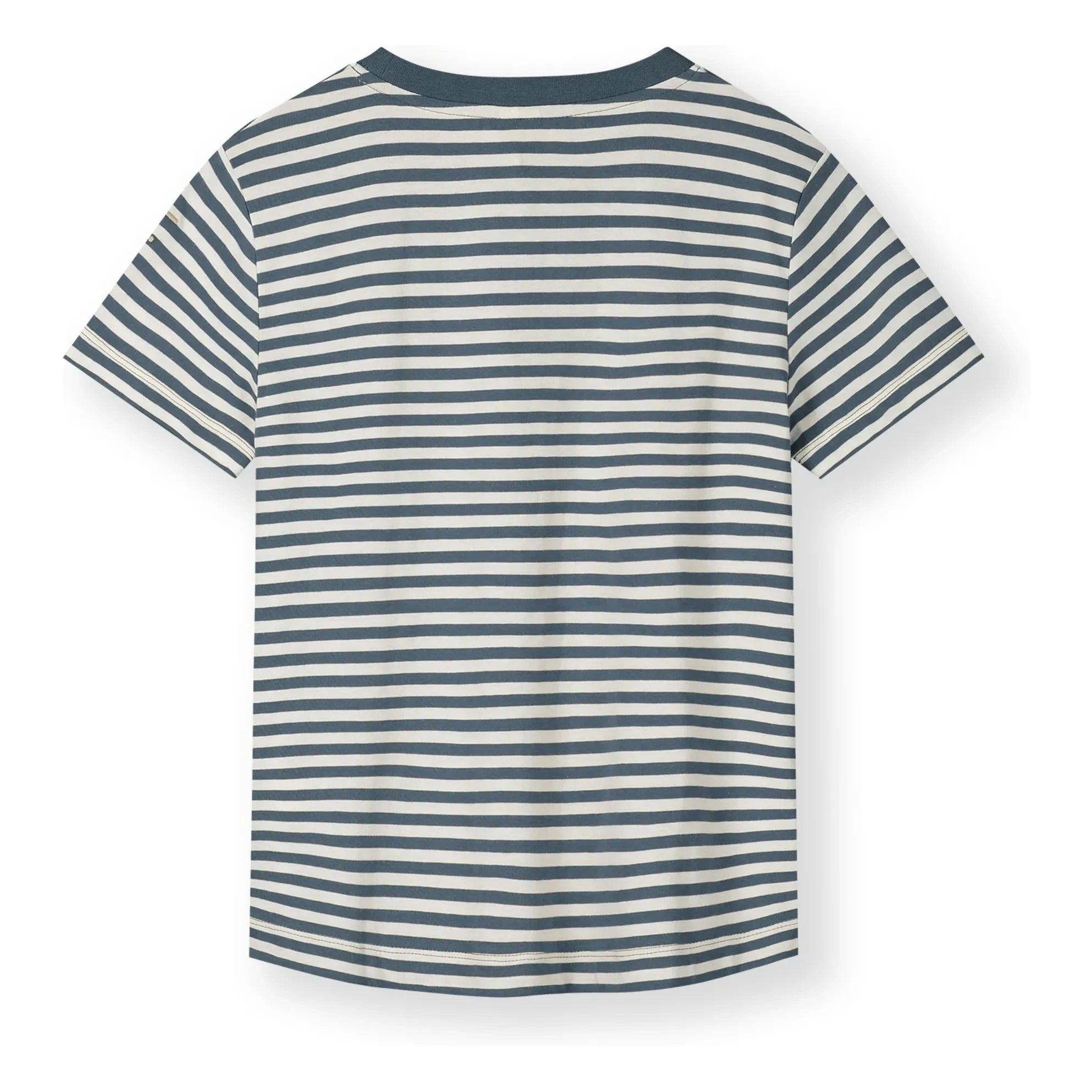 Gray Label - Oversized Striped Organic Cotton T-Shirt | Blue