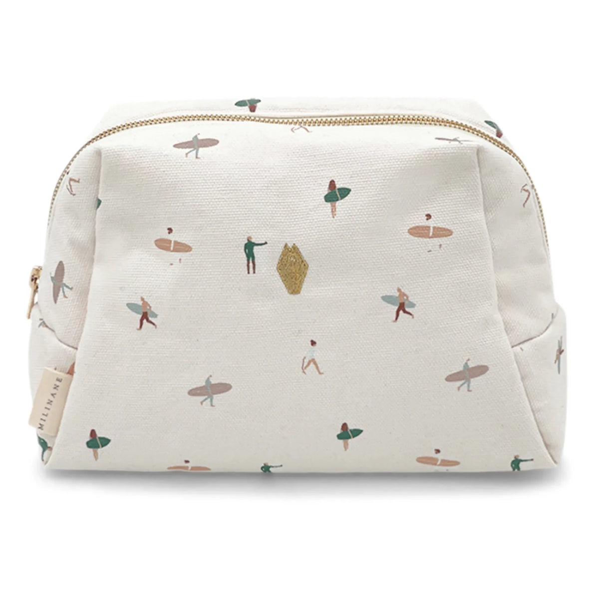 Milinane - Jade Makeup Bag | White