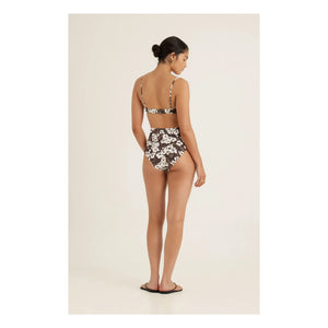 Peony - Balconette Bikini Top | Brown