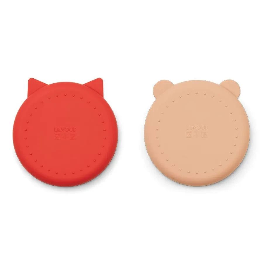 Liewood - Olivia Plates - Set of 2 | Red