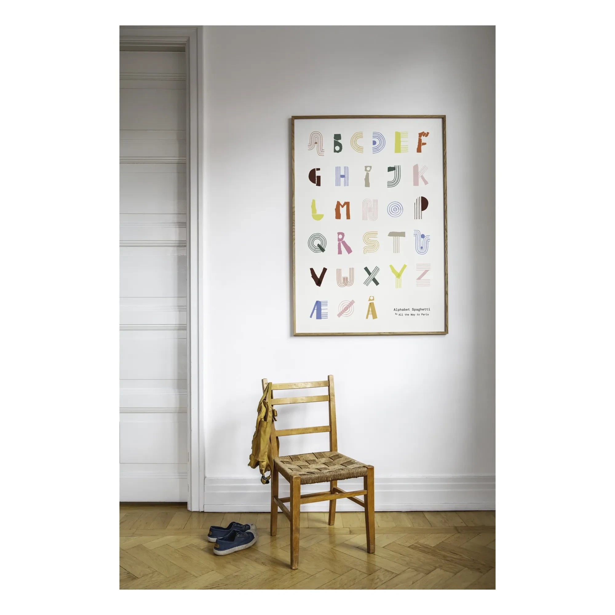 Mado - Alphabet Spaghetti Poster