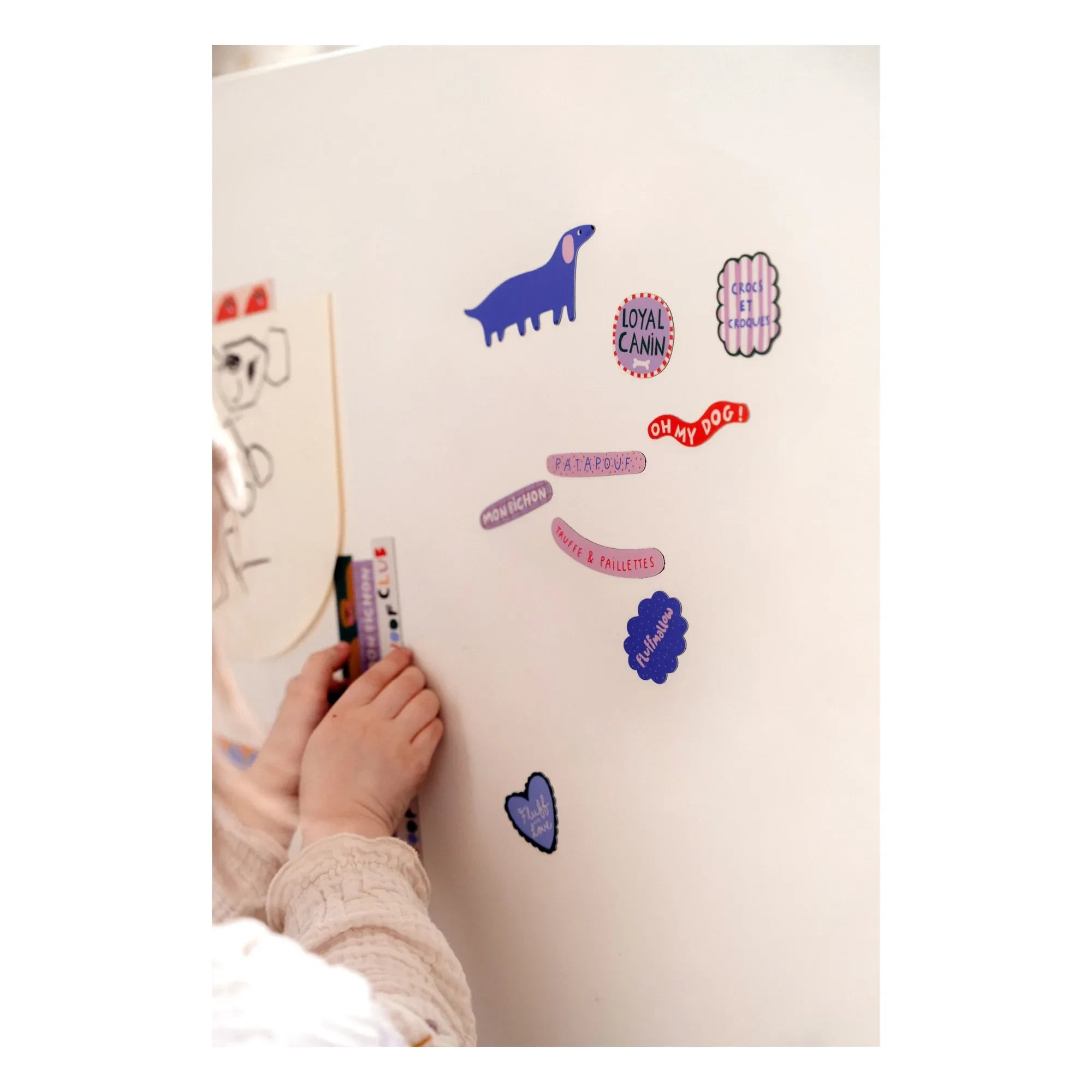 Ma Cabane à rêves - Oh My Dog Magnetic Stickers