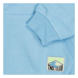 Tumble N'Dry - Salty Organic Cotton Hoodie Sweatshirt | Light Blue