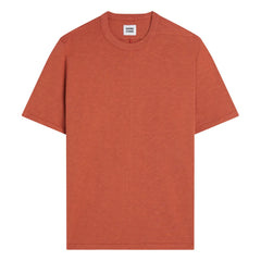 Homecore - Rodger H Organic Cotton T-Shirt | Brick Red