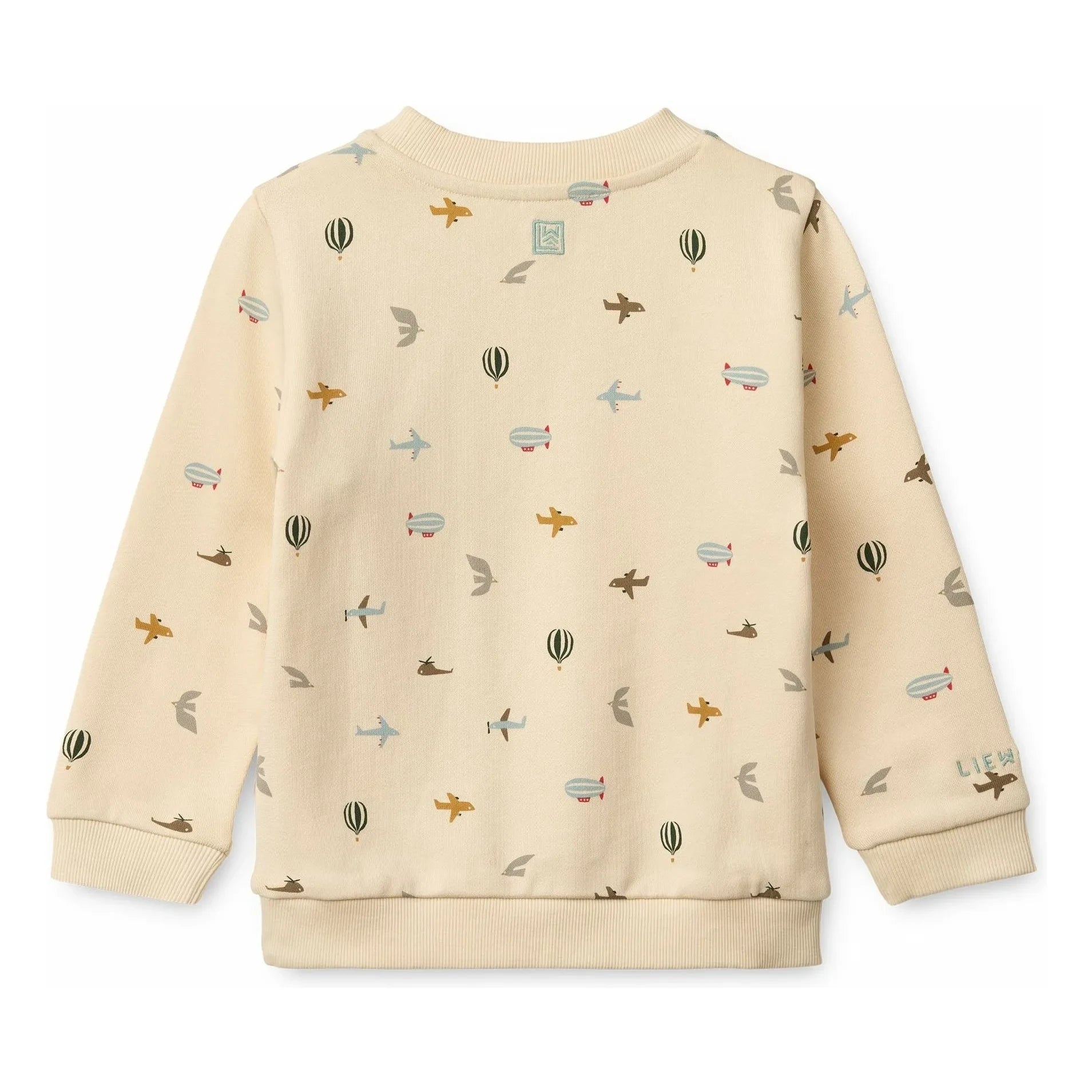 Liewood - Thora Aviator Organic Cotton Sweatshirt | Ecru