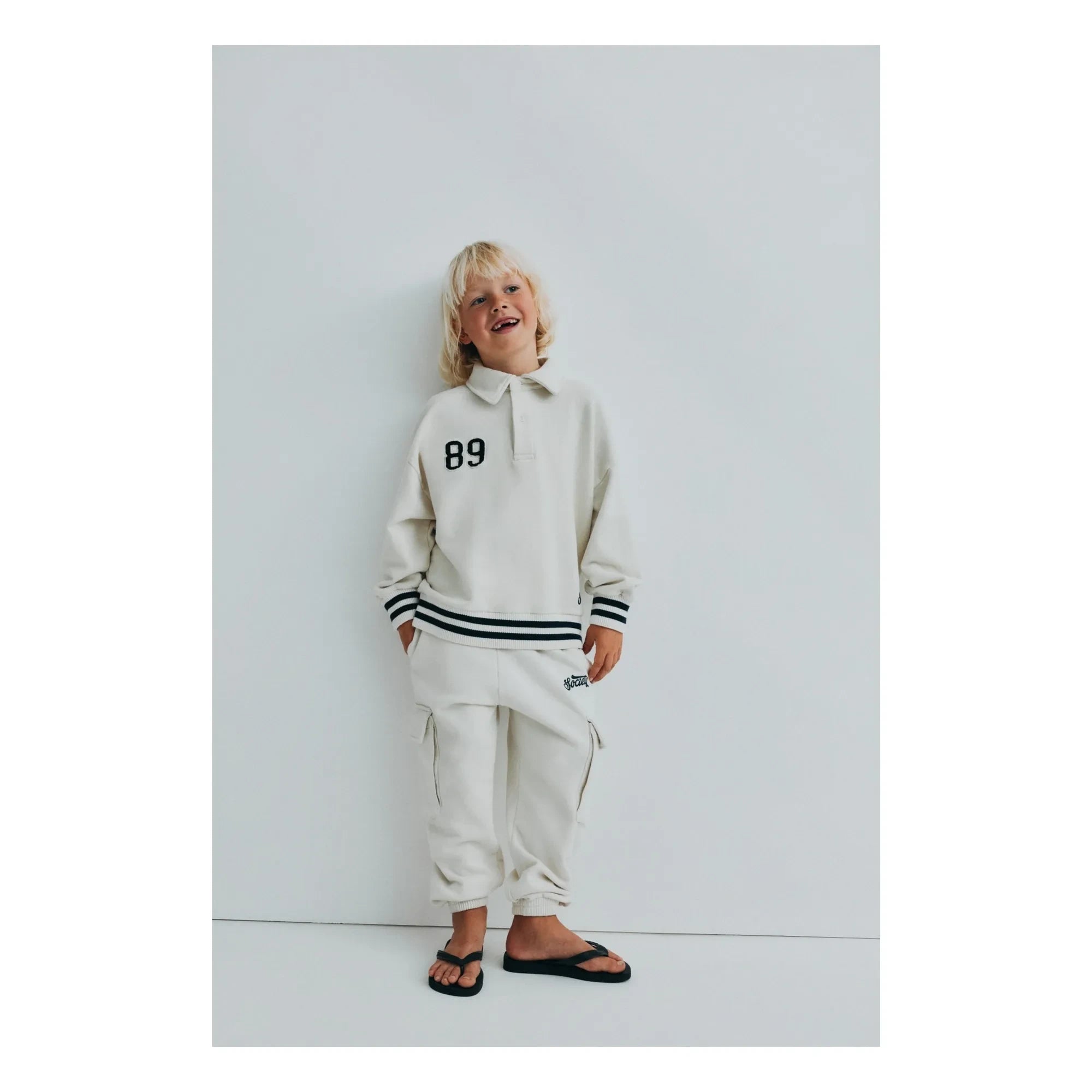 the new society - Jogger Cargo Finnia | Ecru