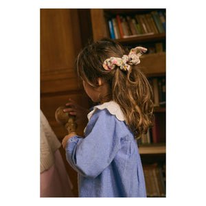 Louise Misha - Hyacinte Organic Cotton Dress | Denim Blue