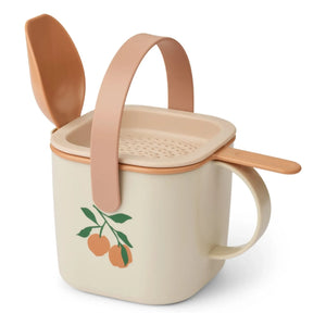 Liewood - Roald Beach Bucket and Sieve | Peach/Seashell