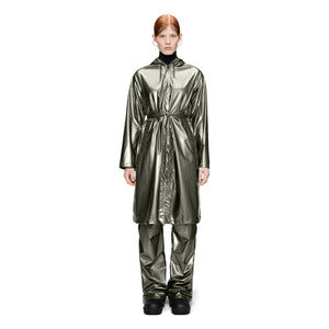 Rains - A-Line W3 Long Coat | Charcoal Gray