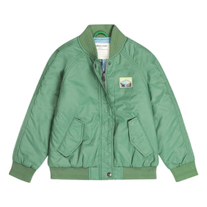 Tumble N'Dry - Coastal Recycled Fiber Bomber Jacket | Green