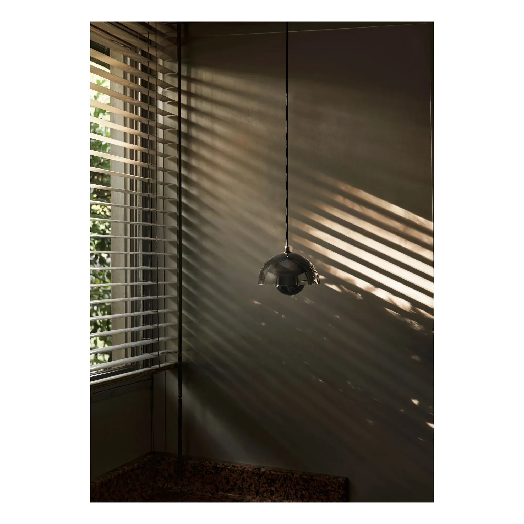 & Tradition - Flowerpot VP1 Pendant Lamp, Verner Panton | Chrome