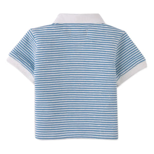 Gingersnaps - Kirk Striped Polo Shirt | Blue