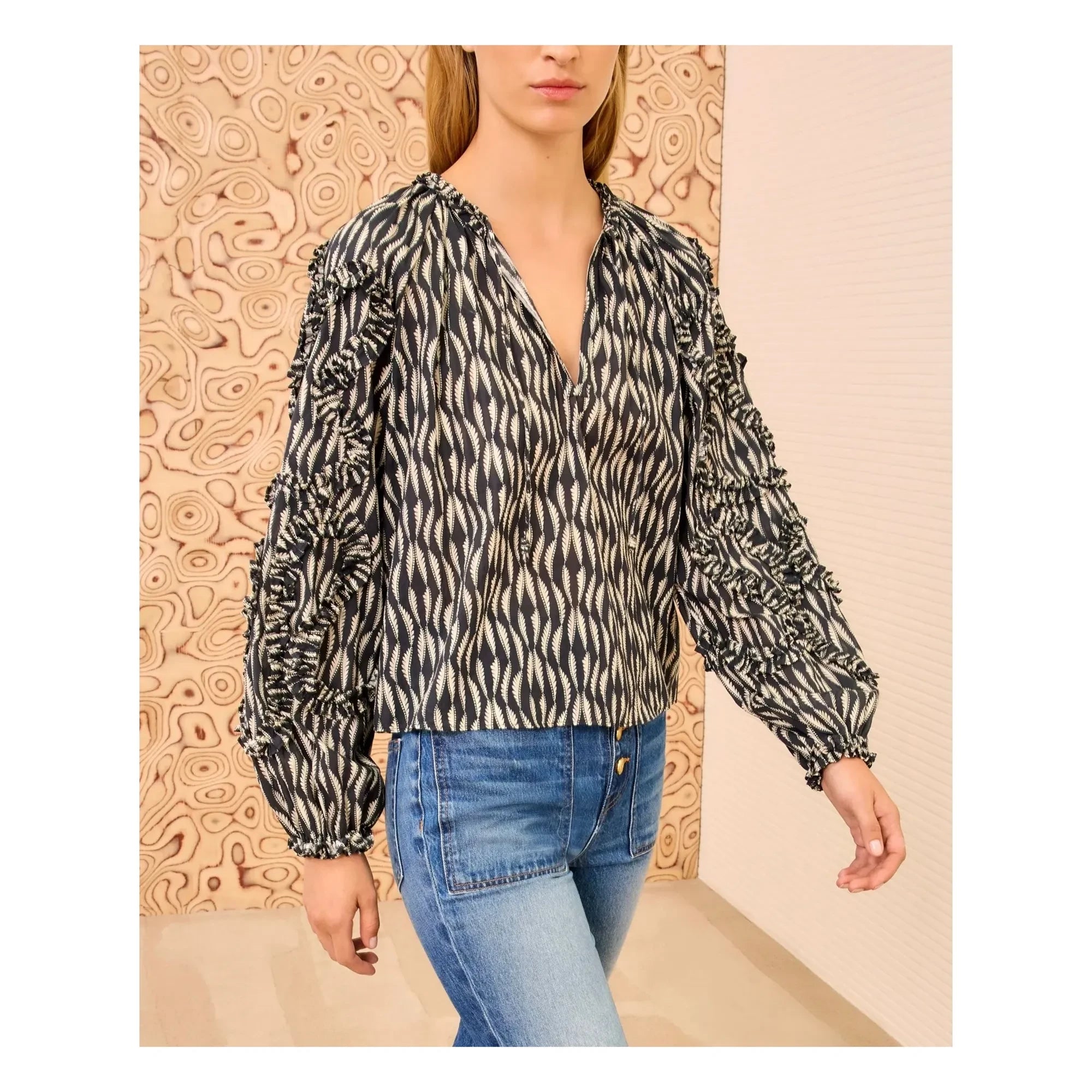 Ulla Johnson - Azrou Blouse | Black