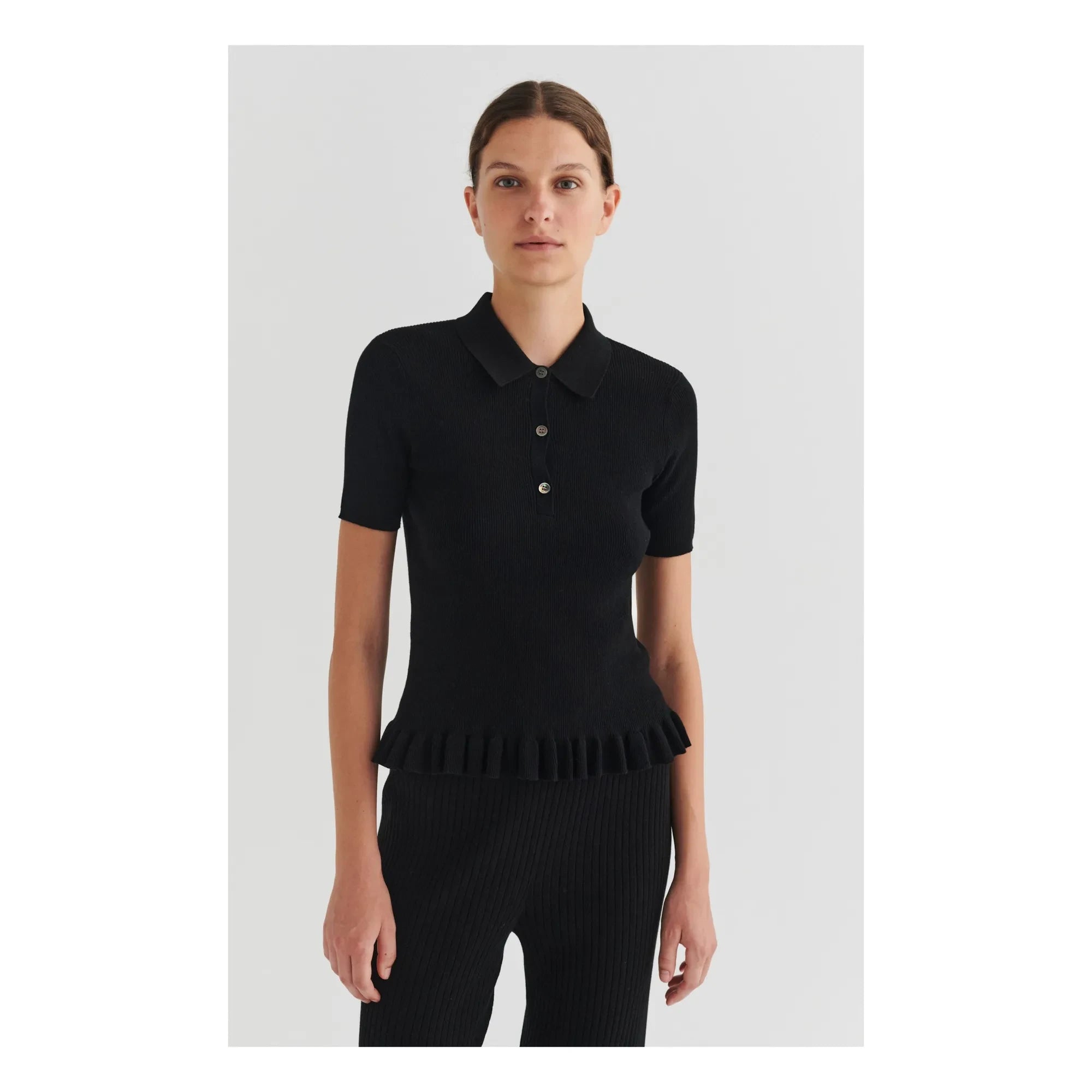 FUB - Polo Rib | Black
