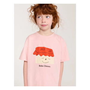 Bobo Choses - Jam 26 Organic Cotton T-Shirt and Shorts Set | Pink