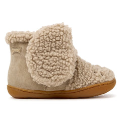 Camper - Twins Rabbit Sherpa Shoes & Boots | Beige
