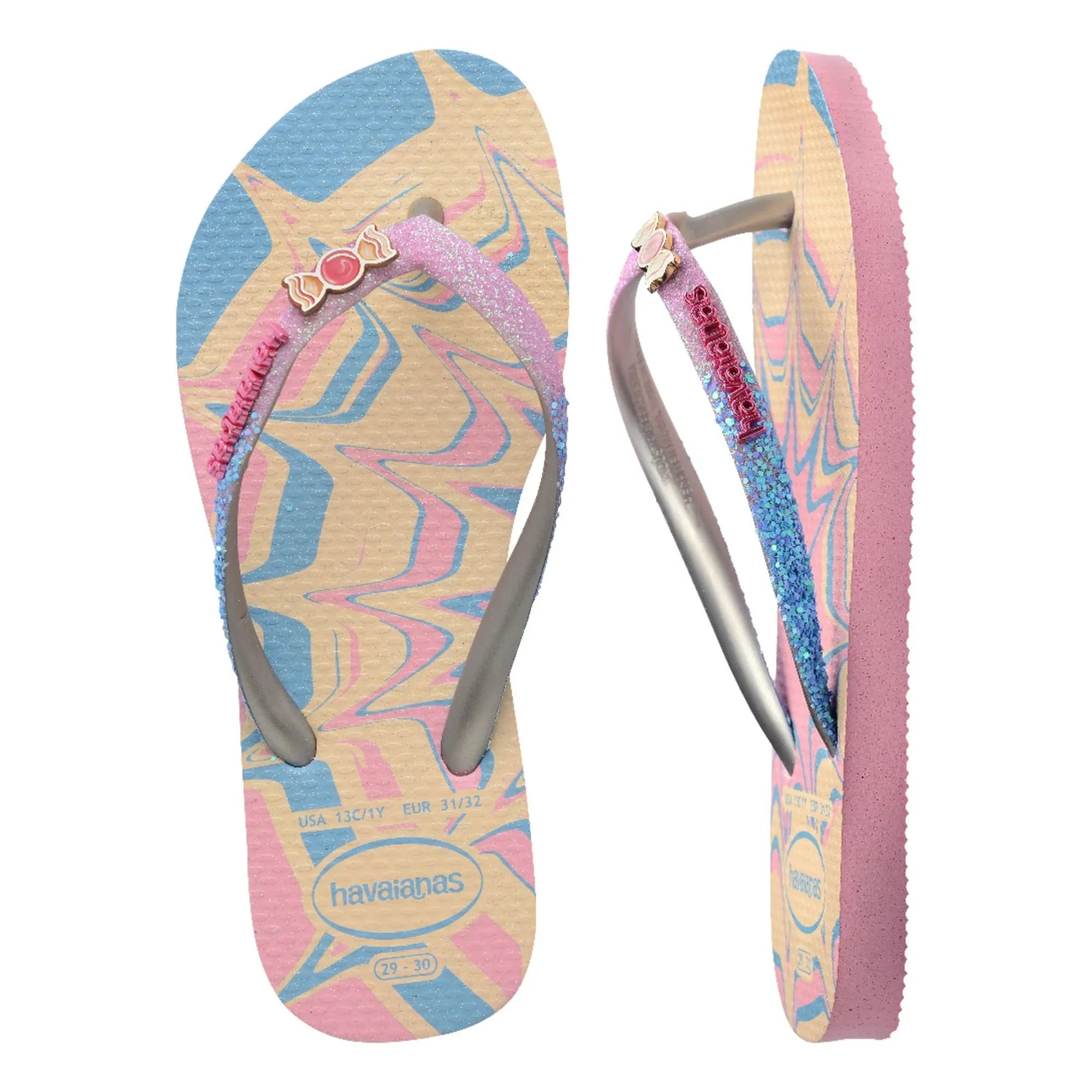 Havaianas - Slim Glitter Trendy Flip-Flops | Pink
