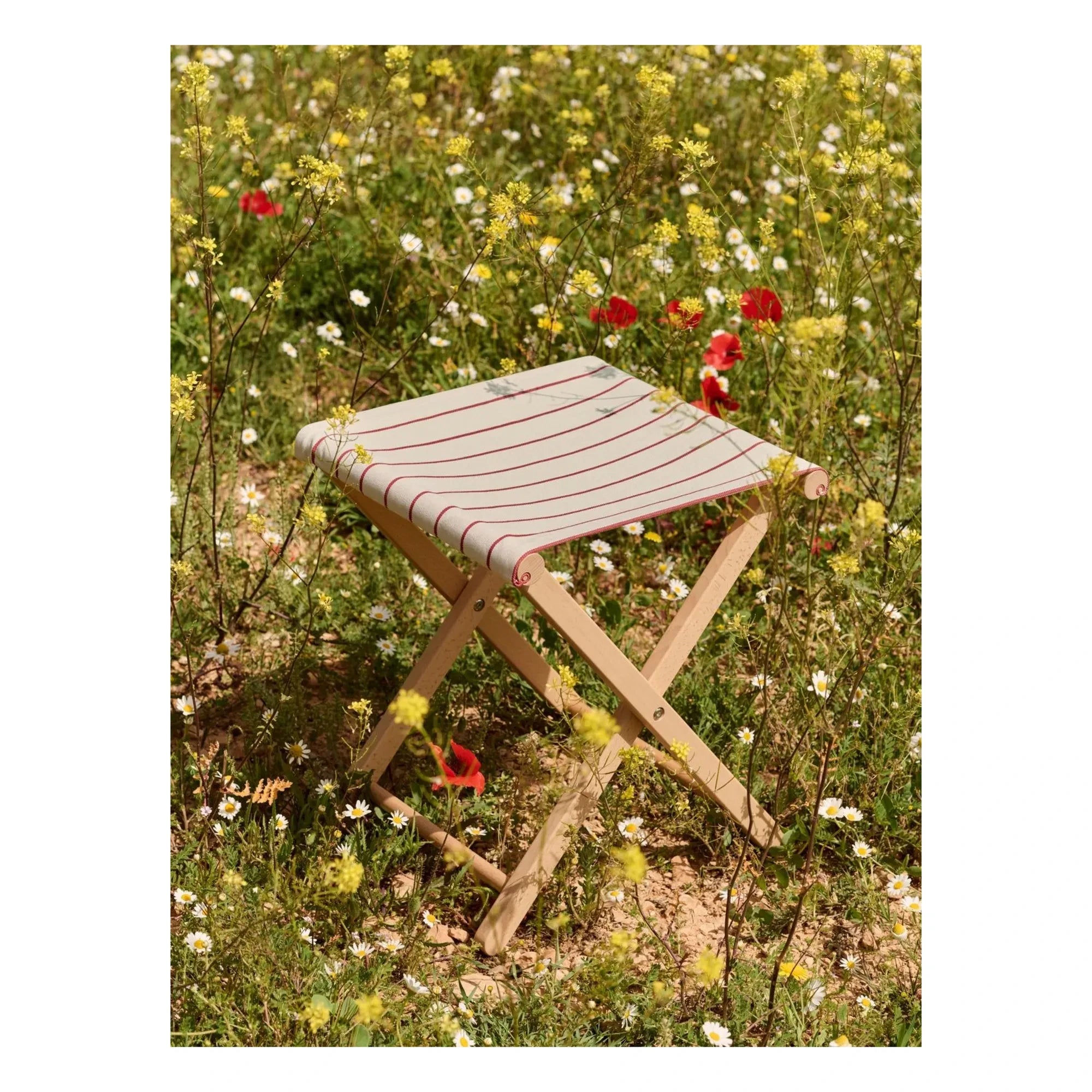 Hay - Outdoor Market Folding Stool, Jasper Morrison | Beige