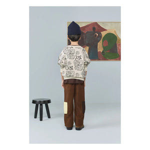 The Animals Observatory - Shark sweatshirt | Ivory