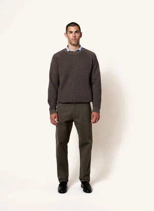Homecore - Cotton Terry Sweatshirt | Dark Beige