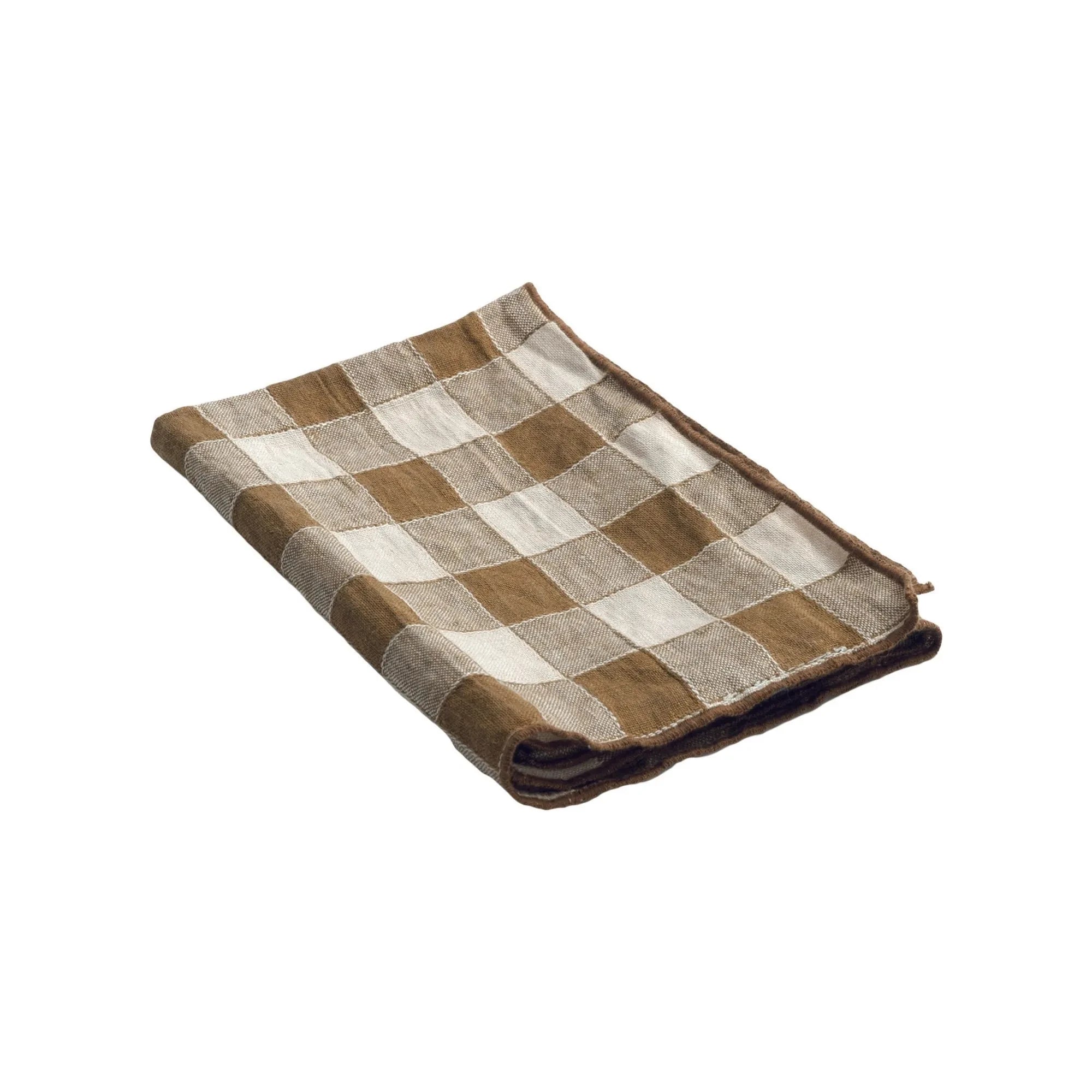 Maison de Vacances - Bourdon Vintage Canvas Napkin | Havana