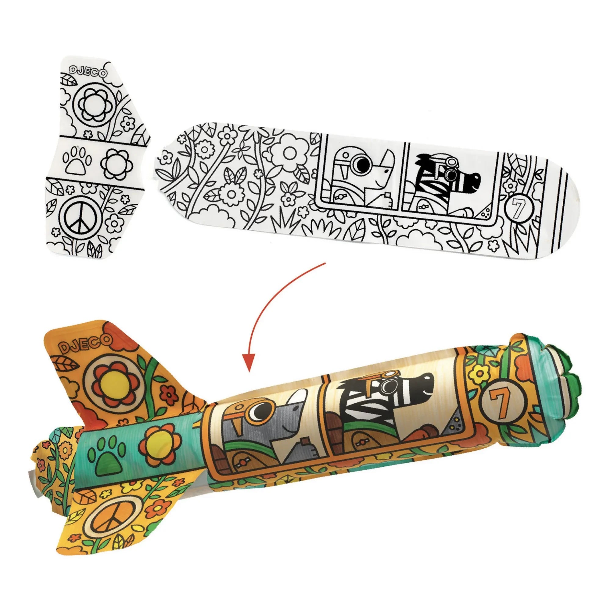 Djeco - DIY Sky Painting Activity