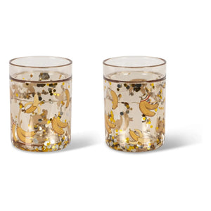 Konges Sløjd - Banana Sparkly Cups - Set of 2 | Yellow