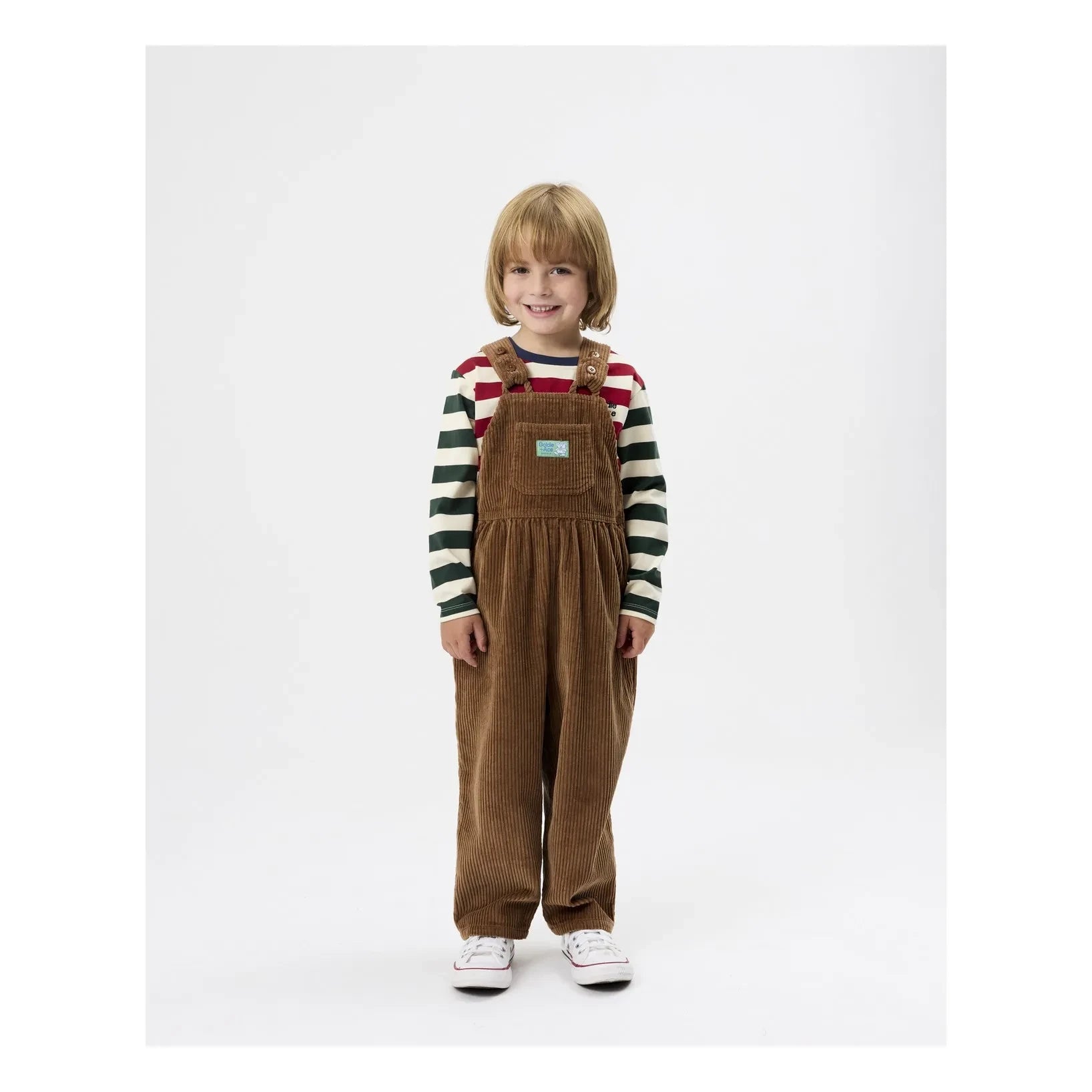 Goldie + Ace - Corduroy Overalls | Brown