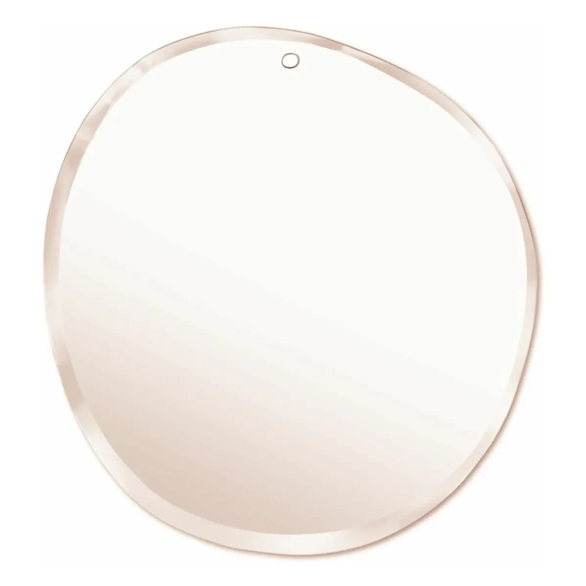 M Nuance - Extra sloped round mirror - 87x67 cm