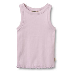 Wheat - Minka Organic Cotton Ribbed Tank Top | Lavender