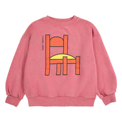 Bobo Choses - Pink Organic Cotton Chair Sweatshirt