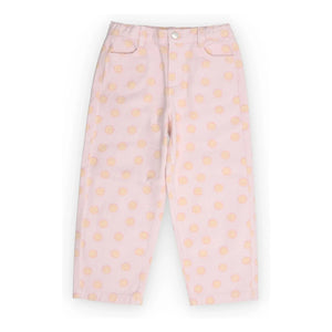 the new society - Smiley Cotton Jeans BCI | Light Pink