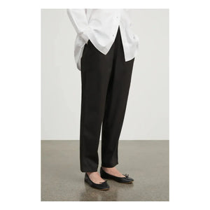 Skall Studio - Edgar Organic Cotton Poplin Pants | Black