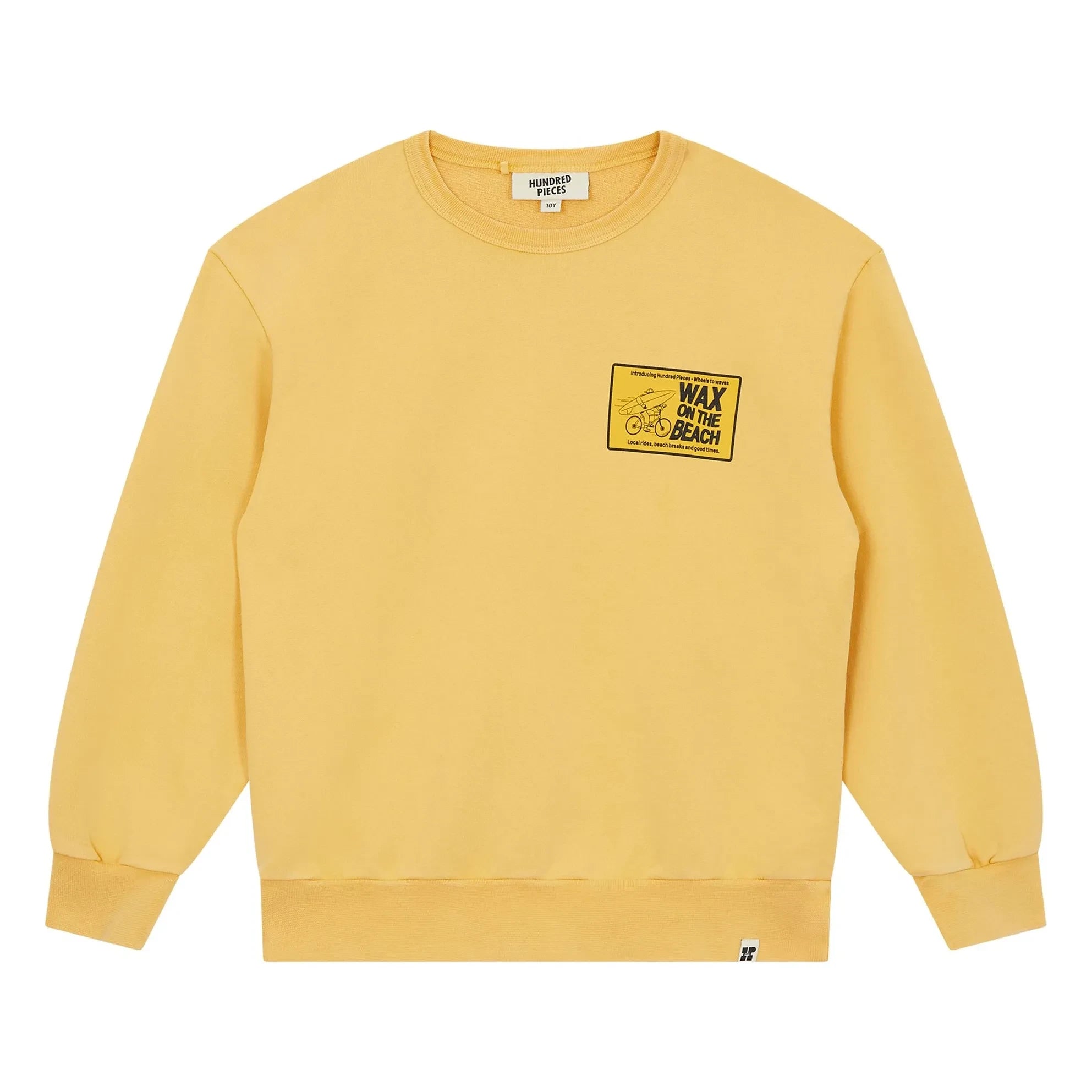 Hundred Pieces - Ryde Wax organic cotton sweatshirt | Mustard
