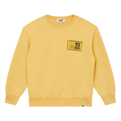 Hundred Pieces - Ryde Wax organik pamuklu sweatshirt | Hardal